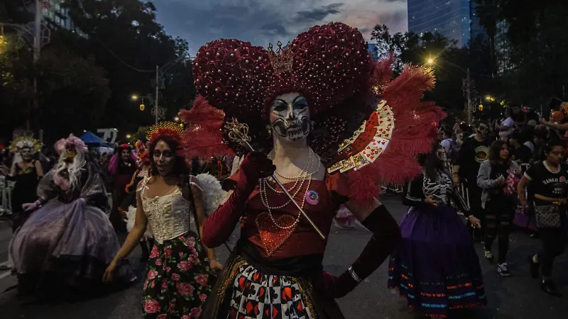 Mega Procesión de Catrinas 2025.